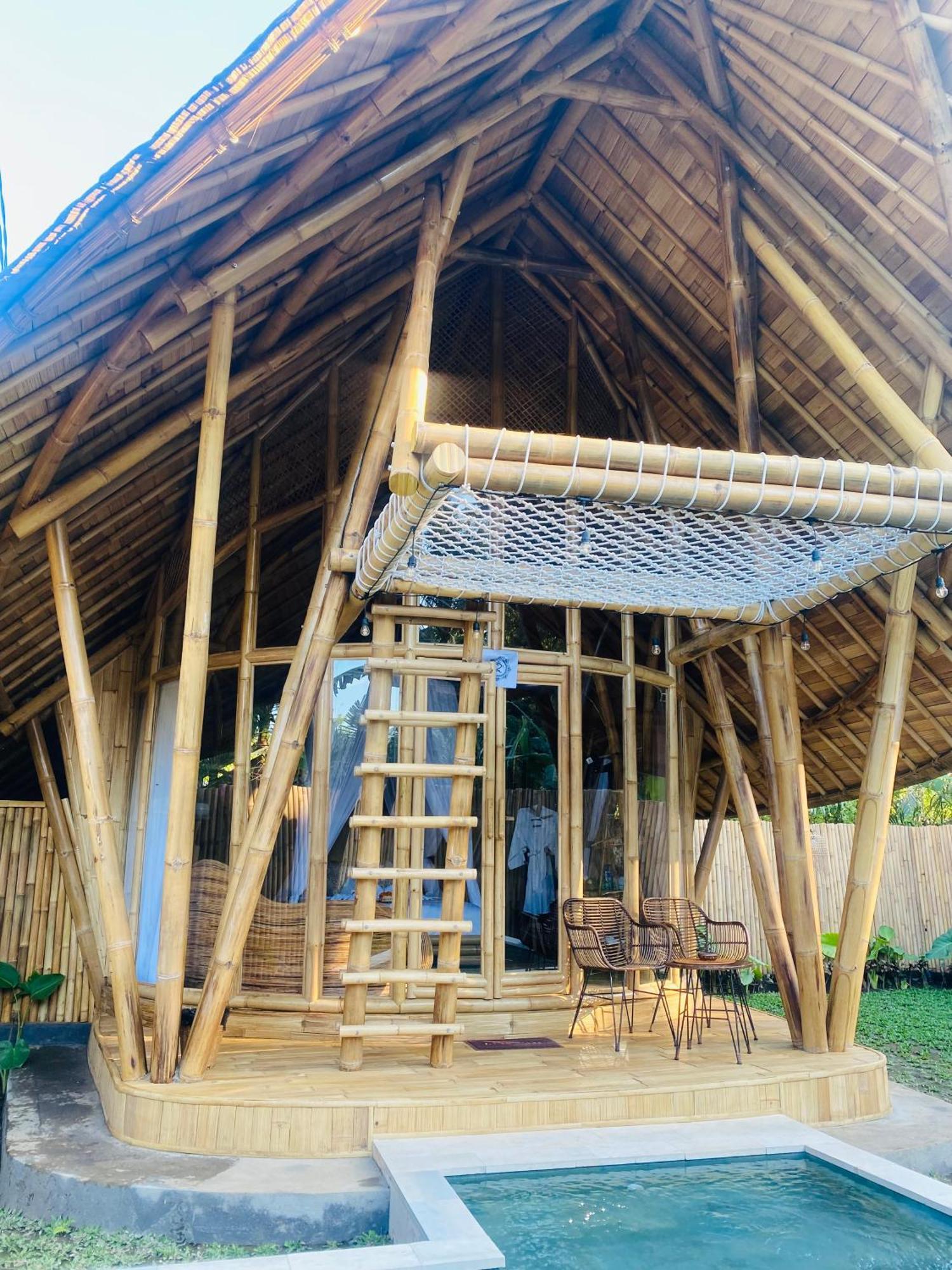 Bamboo House - Ecobreeze Sidemen (Bali) Exterior foto