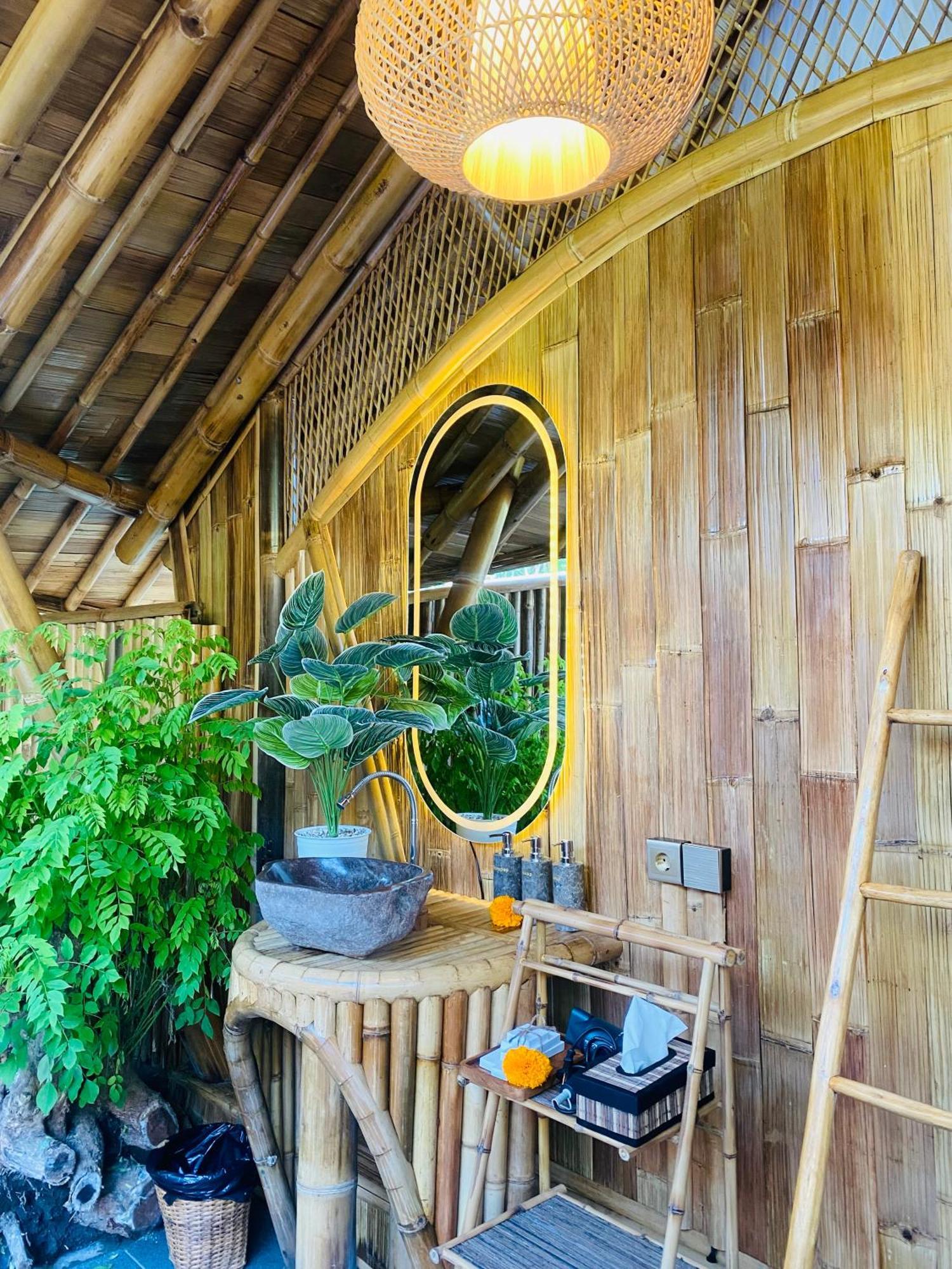 Bamboo House - Ecobreeze Sidemen (Bali) Exterior foto