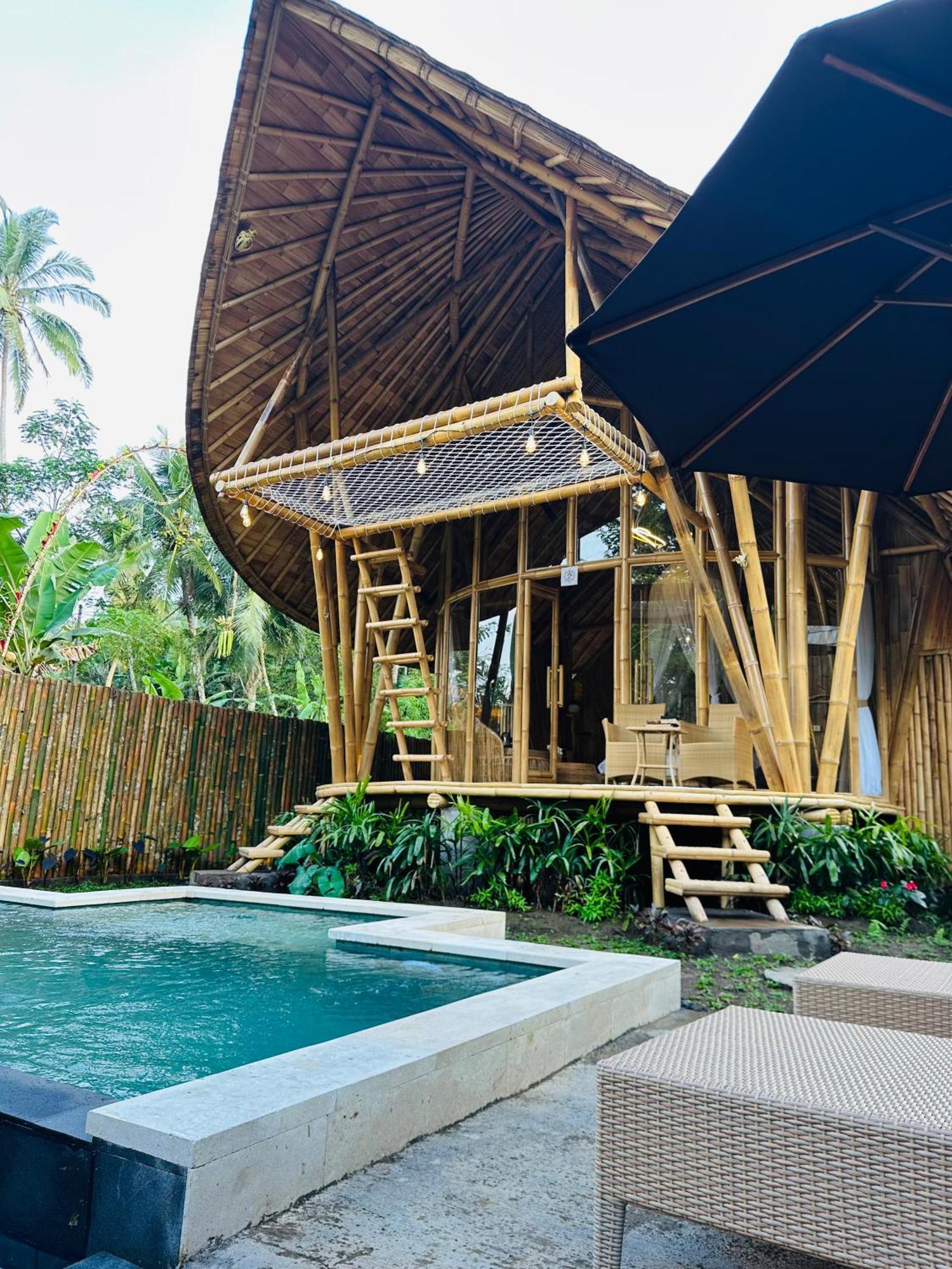 Bamboo House - Ecobreeze Sidemen (Bali) Exterior foto