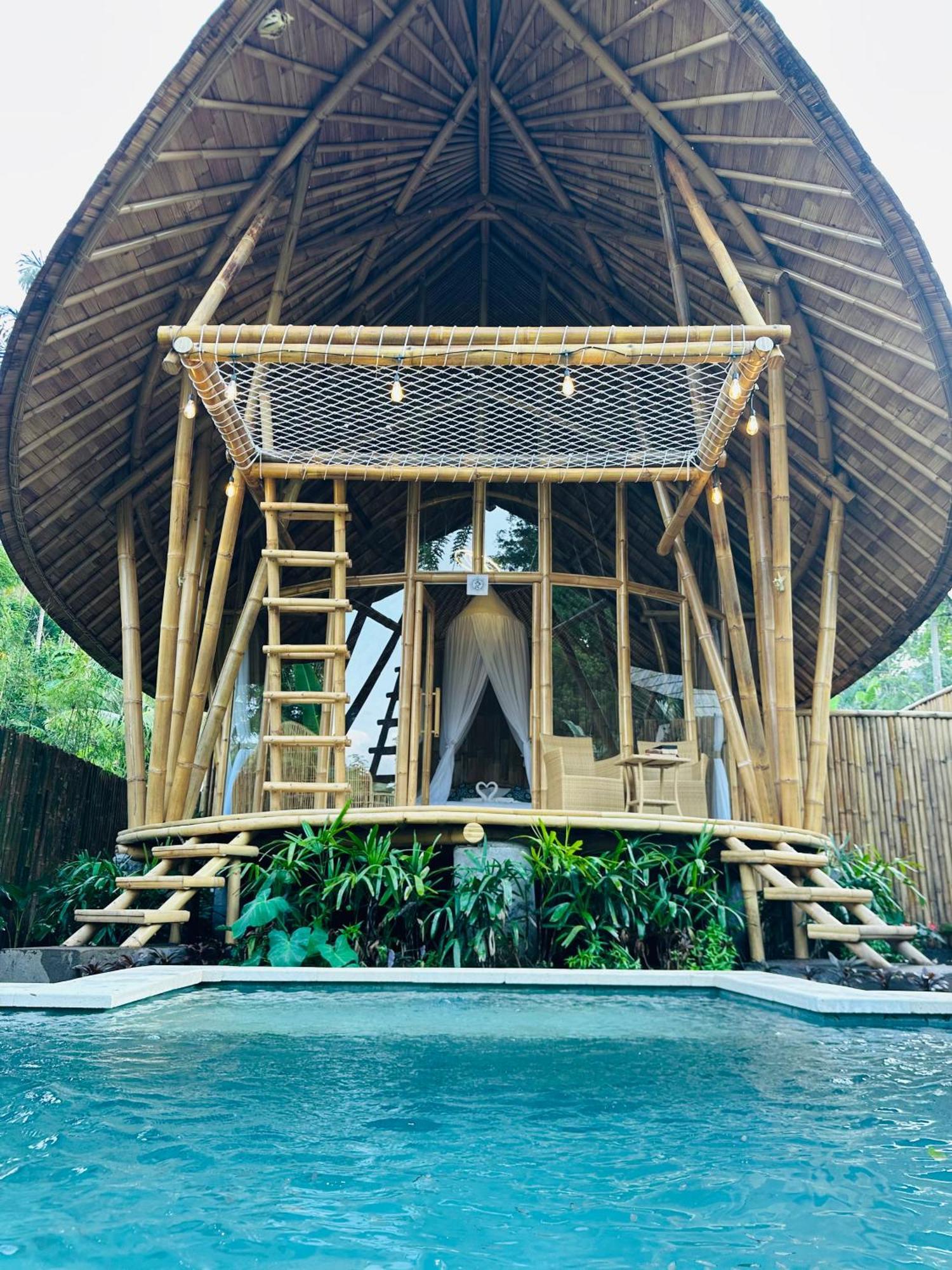 Bamboo House - Ecobreeze Sidemen (Bali) Exterior foto
