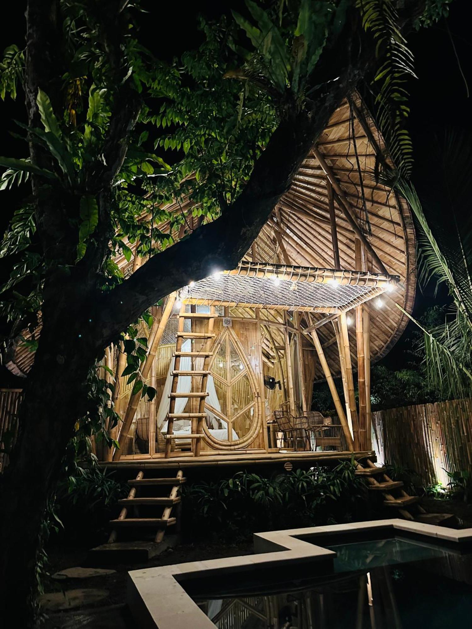 Bamboo House - Ecobreeze Sidemen (Bali) Exterior foto